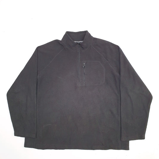 Mens Black Starter  Full Zip Jumper