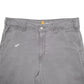 Mens Grey Carhartt Workwear Carpenter Shorts