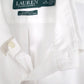 Mens White Polo Ralph Lauren Oxford Long Sleeve Shirt