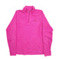 Womens Pink The North Face  Quarter Zip Jumper