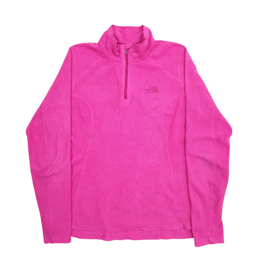 Womens Pink The North Face  Quarter Zip Jumper