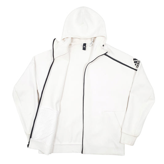 Mens Pink Adidas  Full Zip Jumper