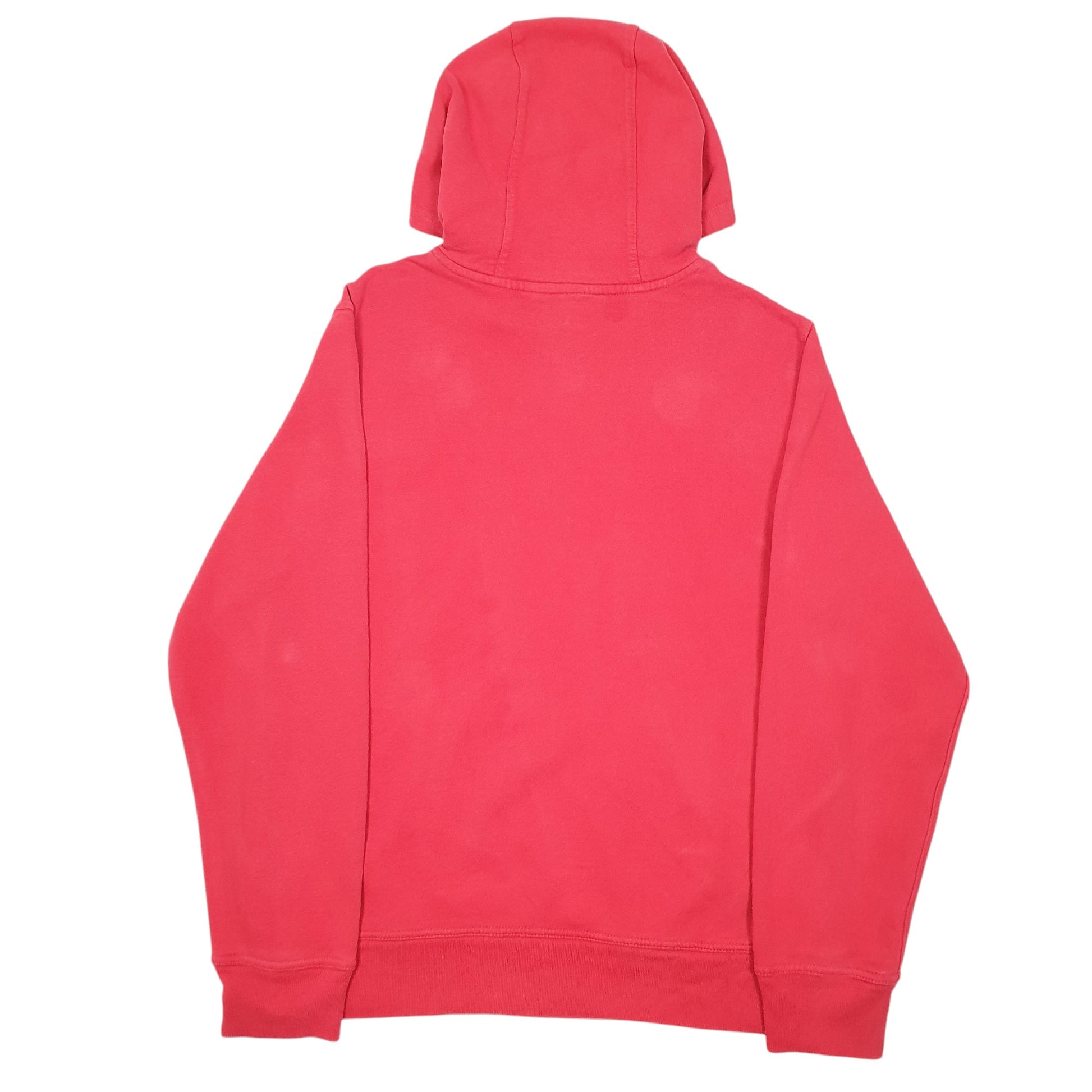 Mens Red The North Face Spellout Hoodie Jumper