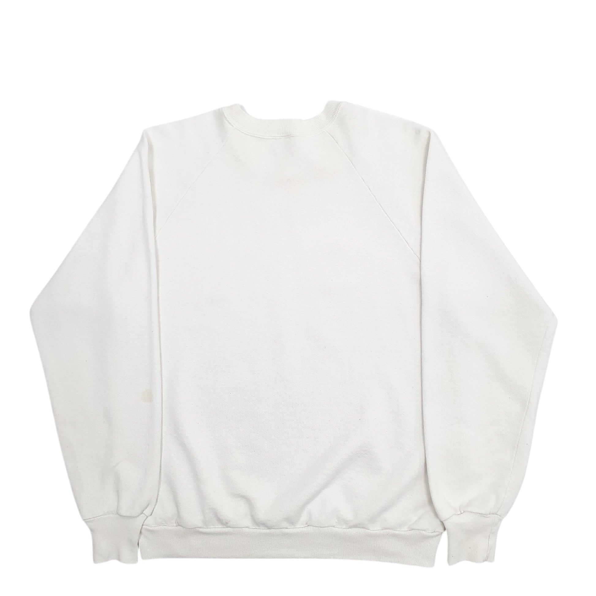 Mens White Disney Disney World Mickey Mouse Epcot Center Made In USA Vintage 90's Crewneck Jumper