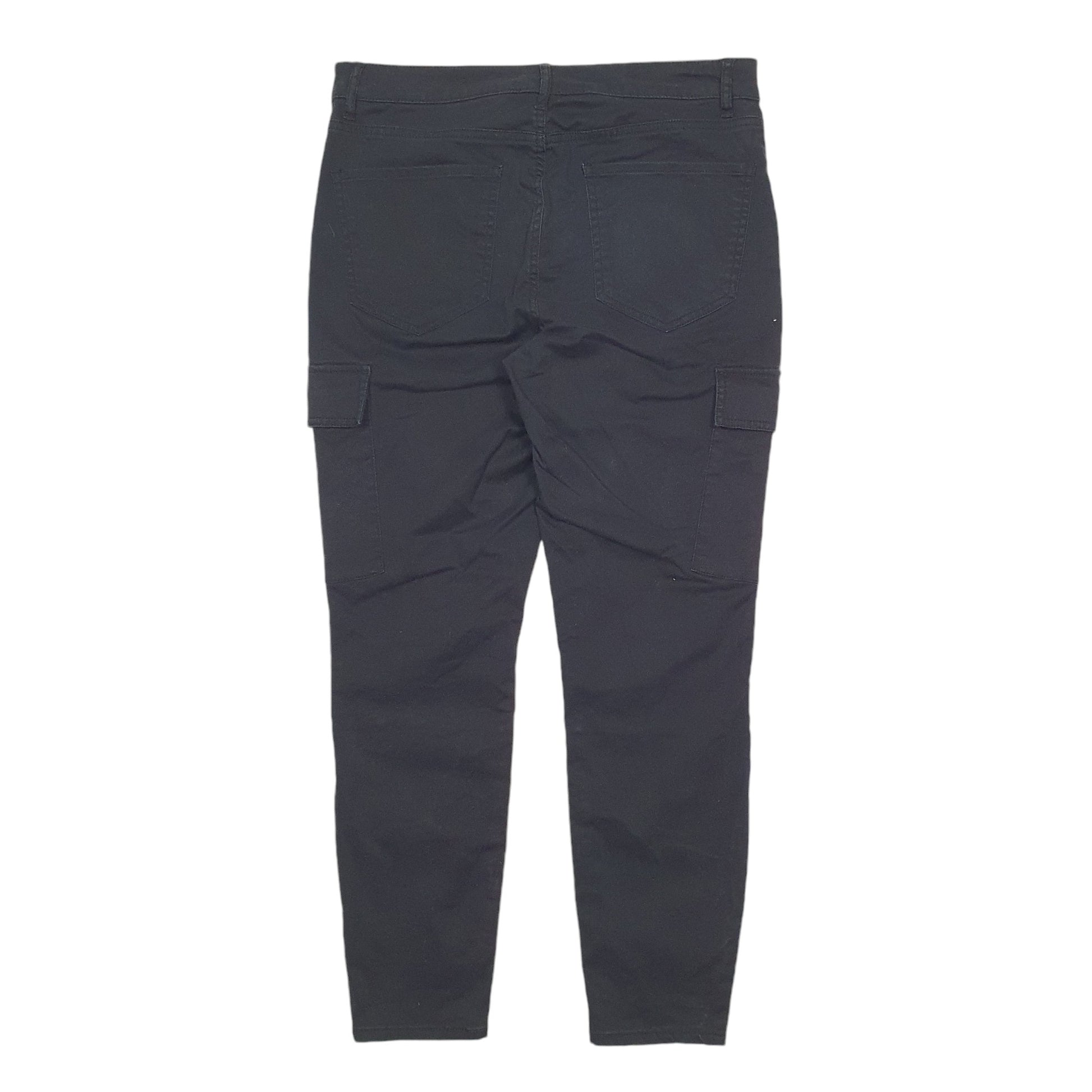 Womens Black Tommy Hilfiger  Cargo Trousers