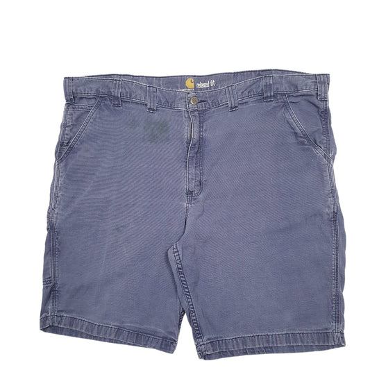 Mens Blue Carhartt Workwear Carpenter Shorts