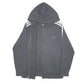 Womens Black Adidas Hoodie Full Zip Jumper