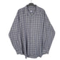 Mens Navy Burberry Made In USA Long Sleeve Shirt