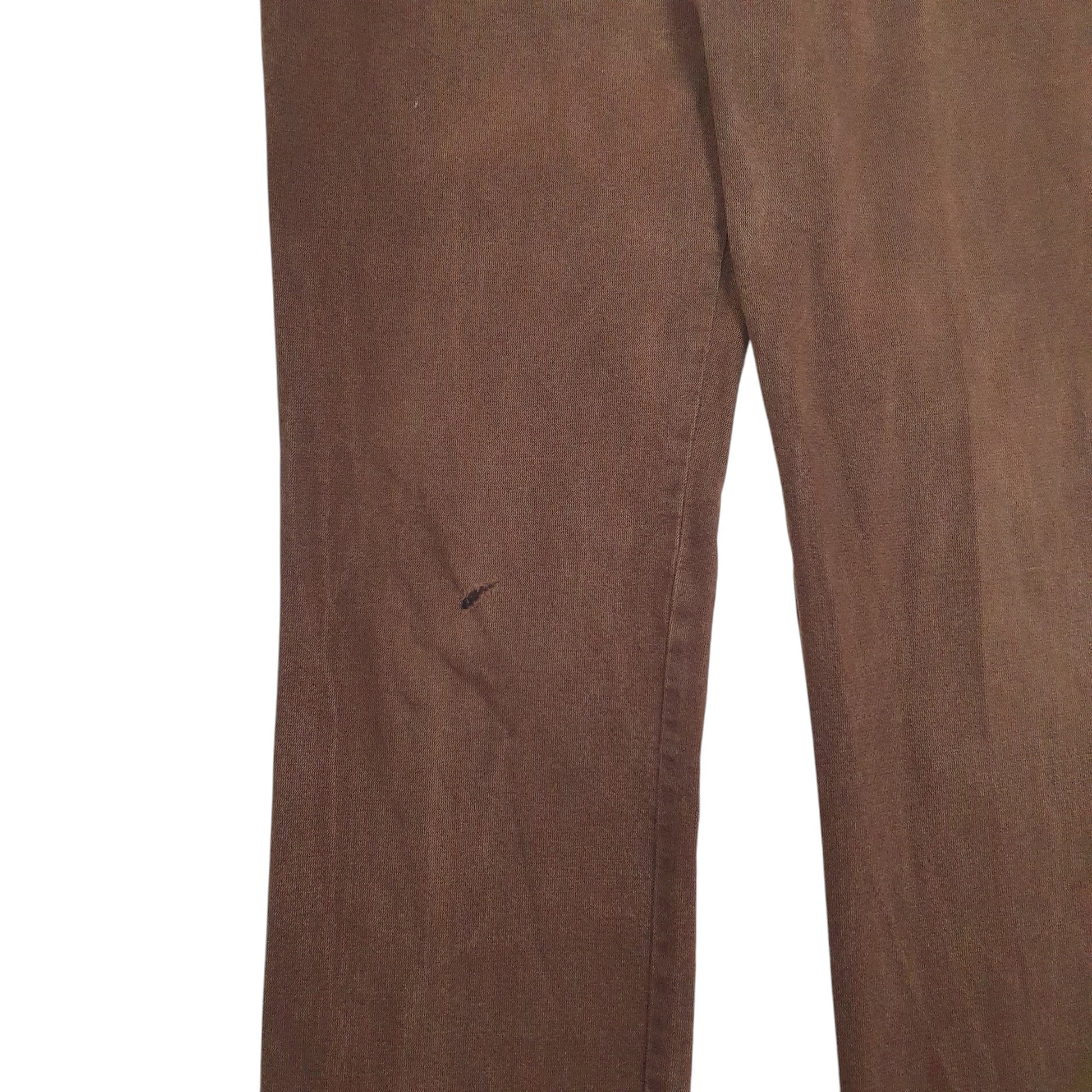 Mens Brown AT Company Work Wear Carpenter Trousers