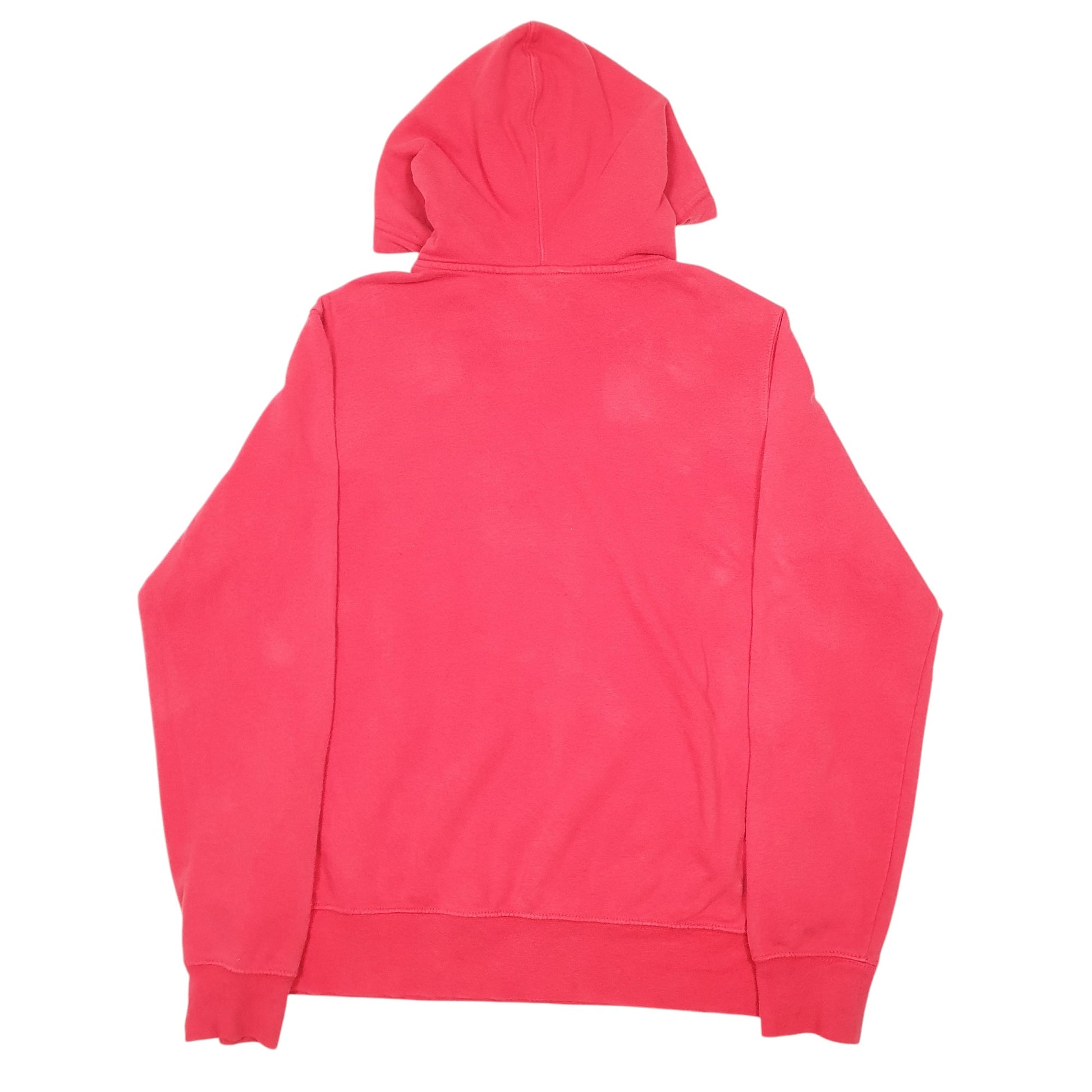 Mens Red The North Face Spellout Hoodie Jumper