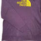 Mens Purple The North Face Spellout Hoodie Jumper