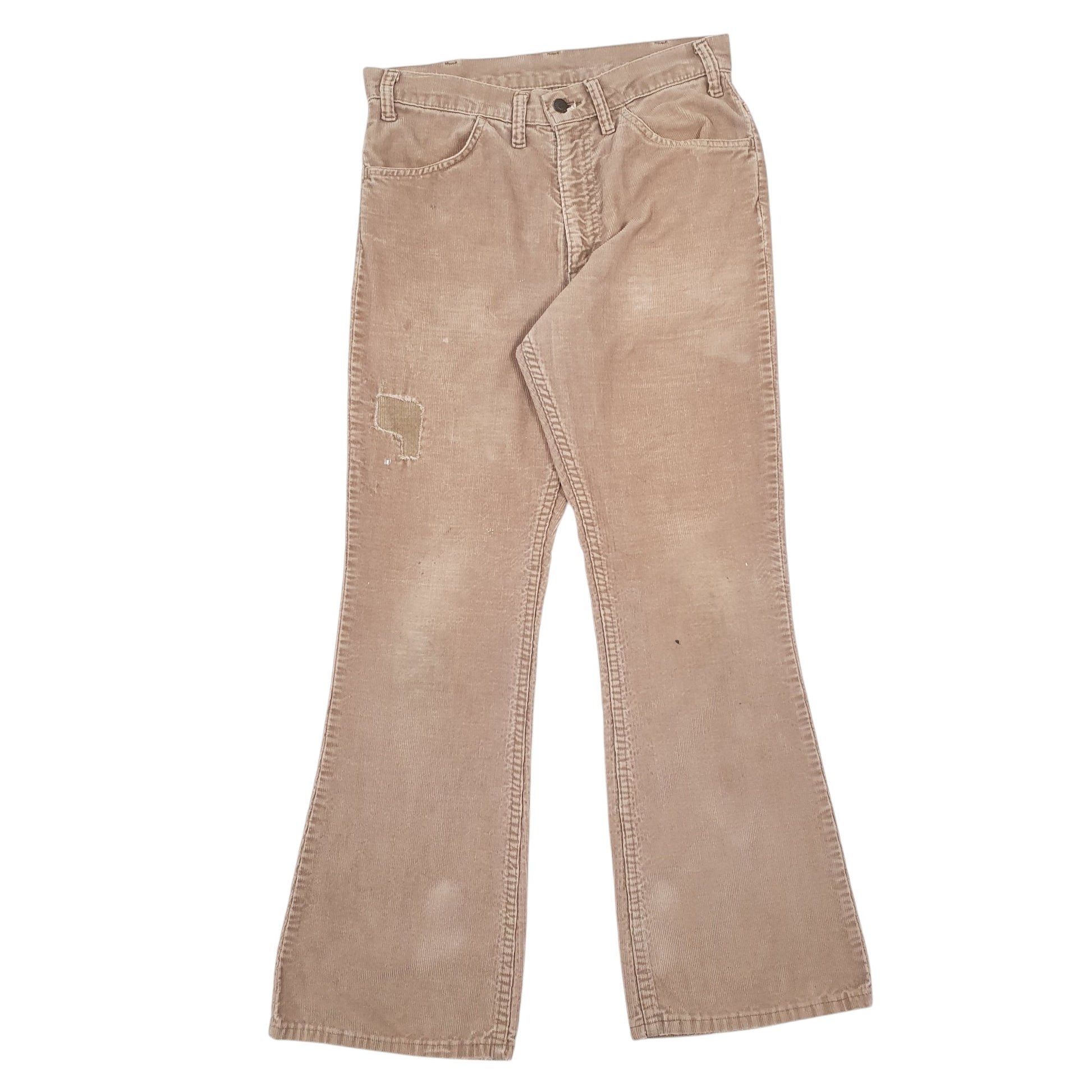 Mens Beige Levis  Corduroy Trousers