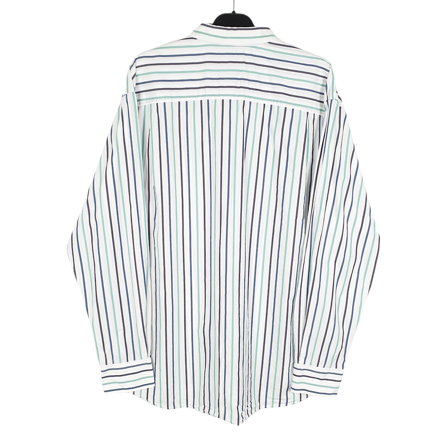 Mens White Lacoste  Long Sleeve Shirt