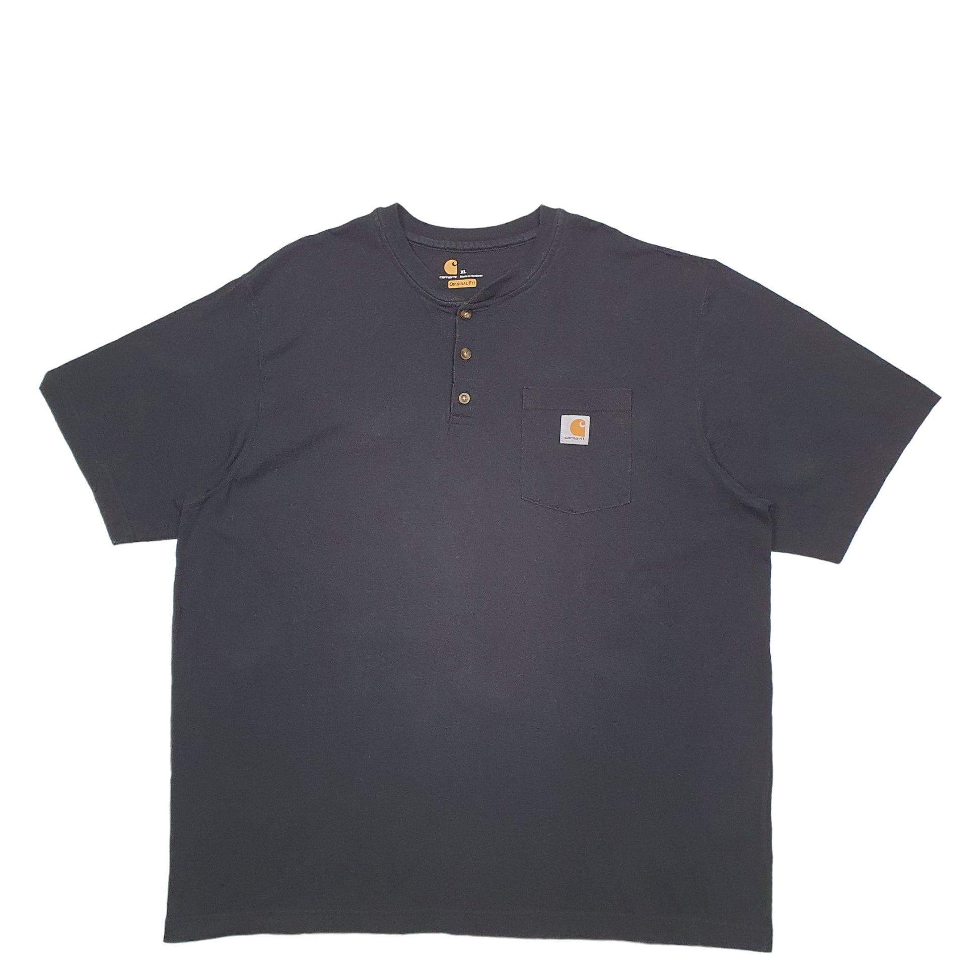 Mens Black Carhartt  Short Sleeve T Shirt