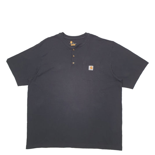 Mens Black Carhartt  Short Sleeve T Shirt