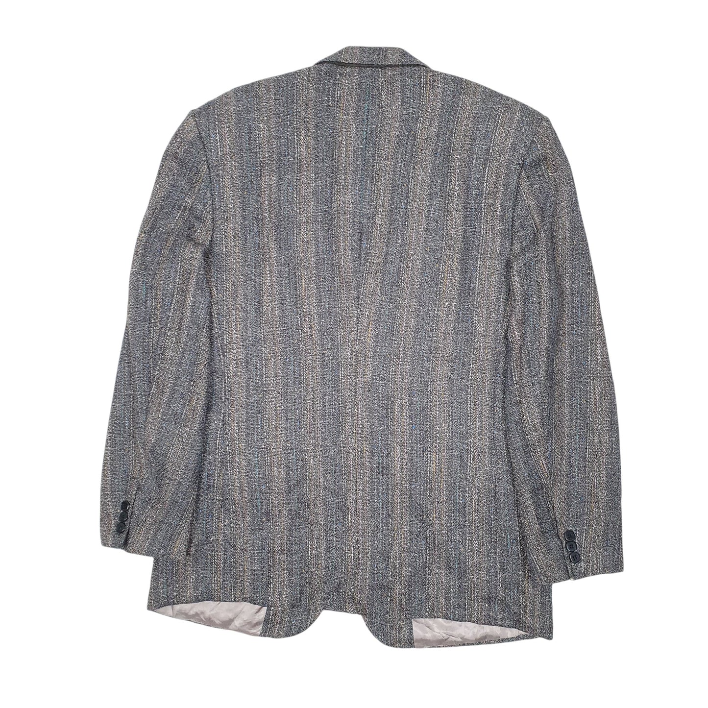 Mens Grey Heritage Classic Silk Vintage 80s Made In Canada  Coat