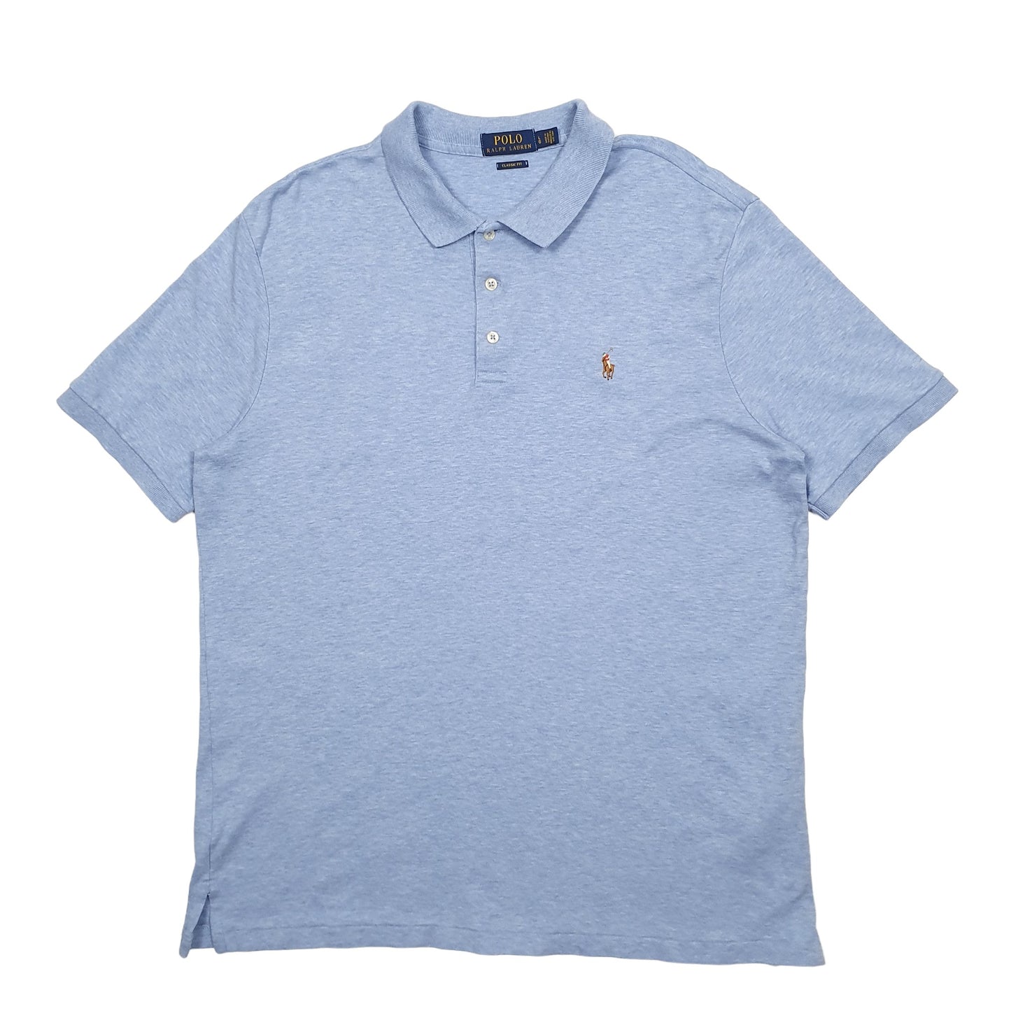 Mens Blue Polo Ralph Lauren  Short Sleeve Polo Shirt
