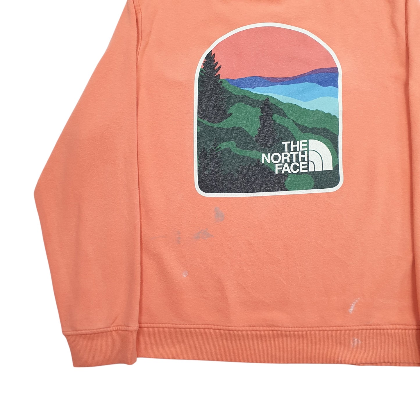 Womens Peach The North Face  Crewneck Jumper