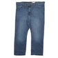 Mens Blue Wrangler  Relaxed JeansW44 L30