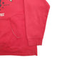 Mens Red Science Bronx Steez Spellout Hoodie Jumper