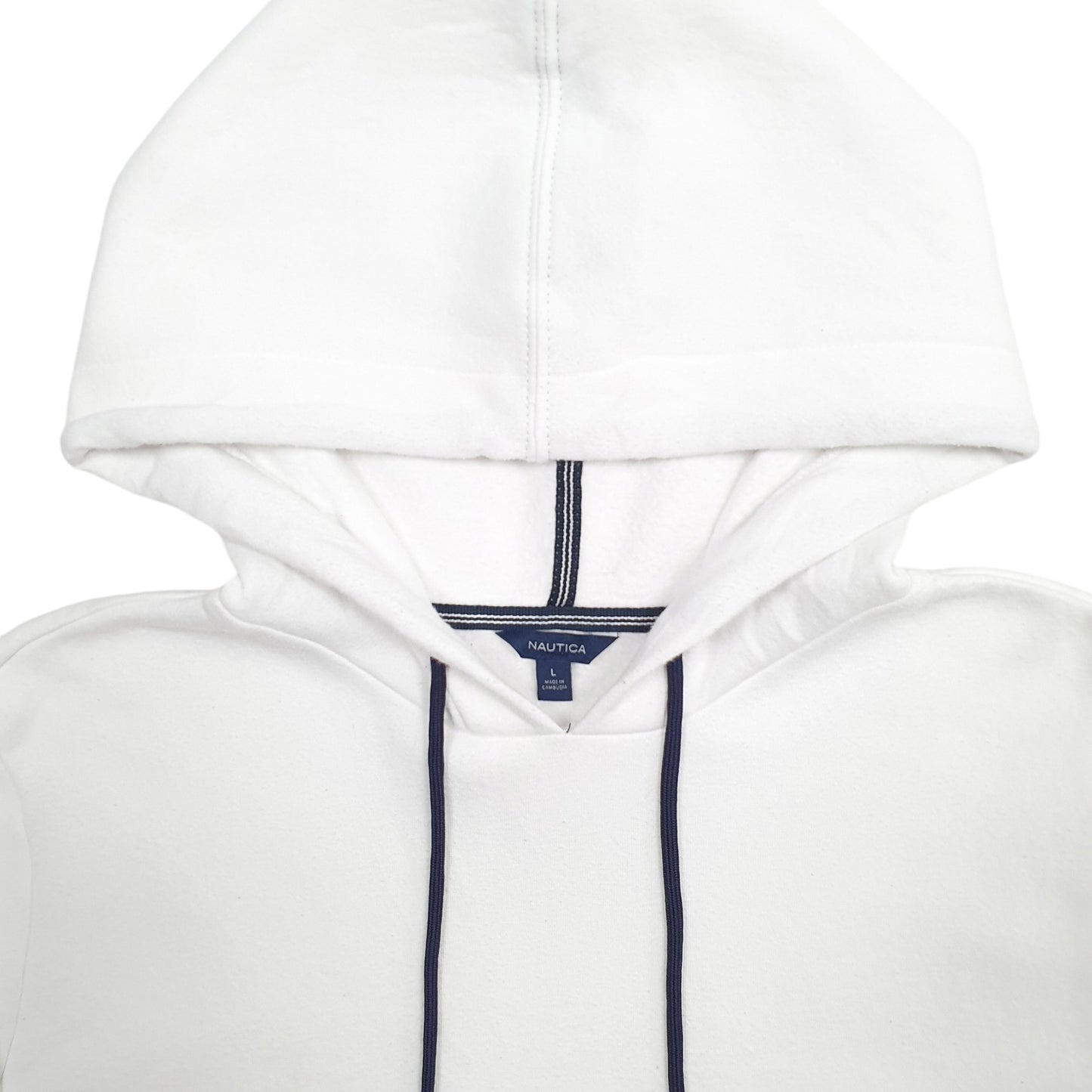 Womens White Nautica  Hoodie Jumper