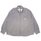Mens Grey Carhartt Overshirt Shacket Hoodie Coat