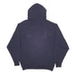 Mens Navy Hard Rock Cafe Spellout Hoodie Jumper