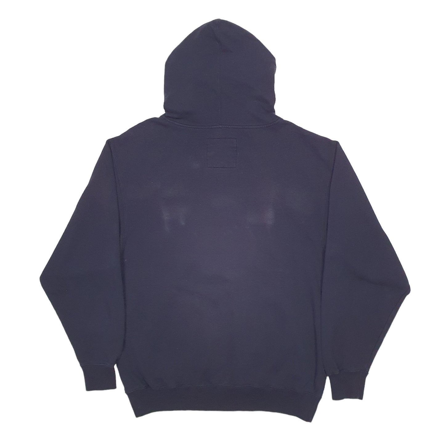 Mens Navy Hard Rock Cafe Spellout Hoodie Jumper