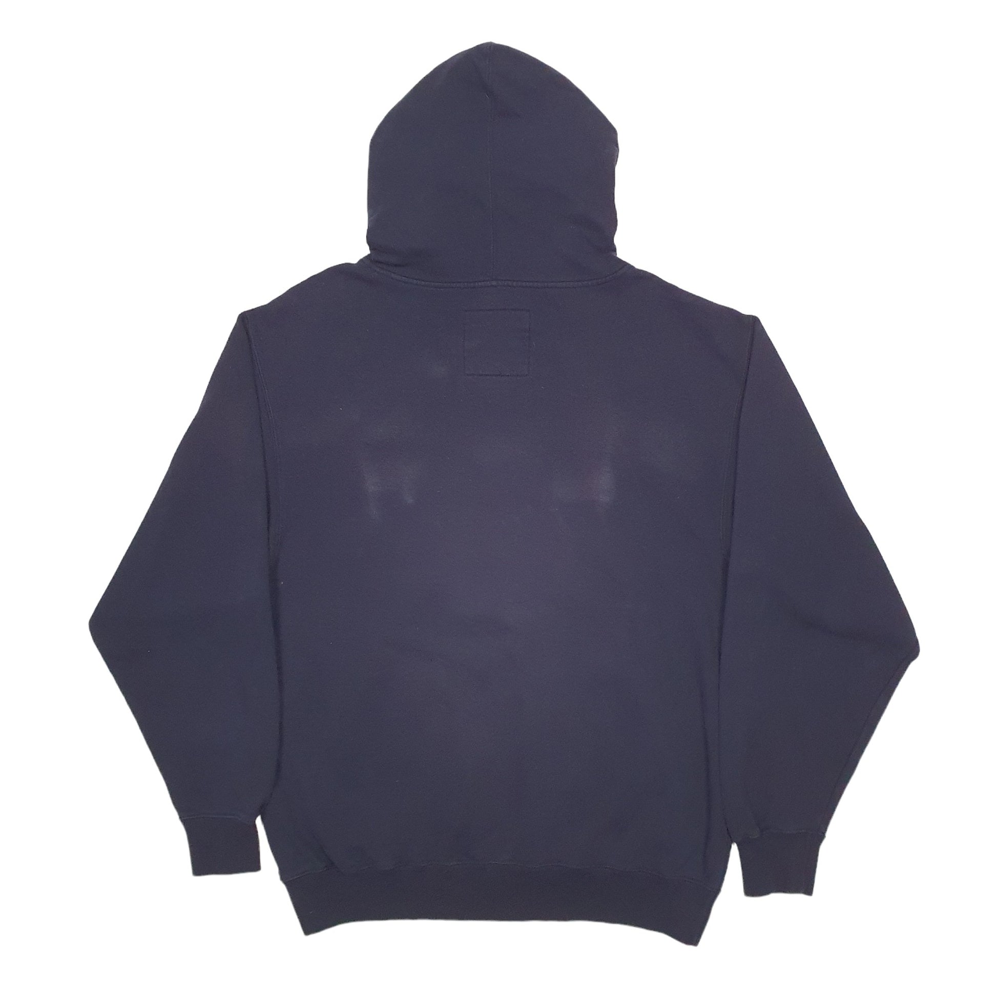 Mens Navy Hard Rock Cafe Spellout Hoodie Jumper