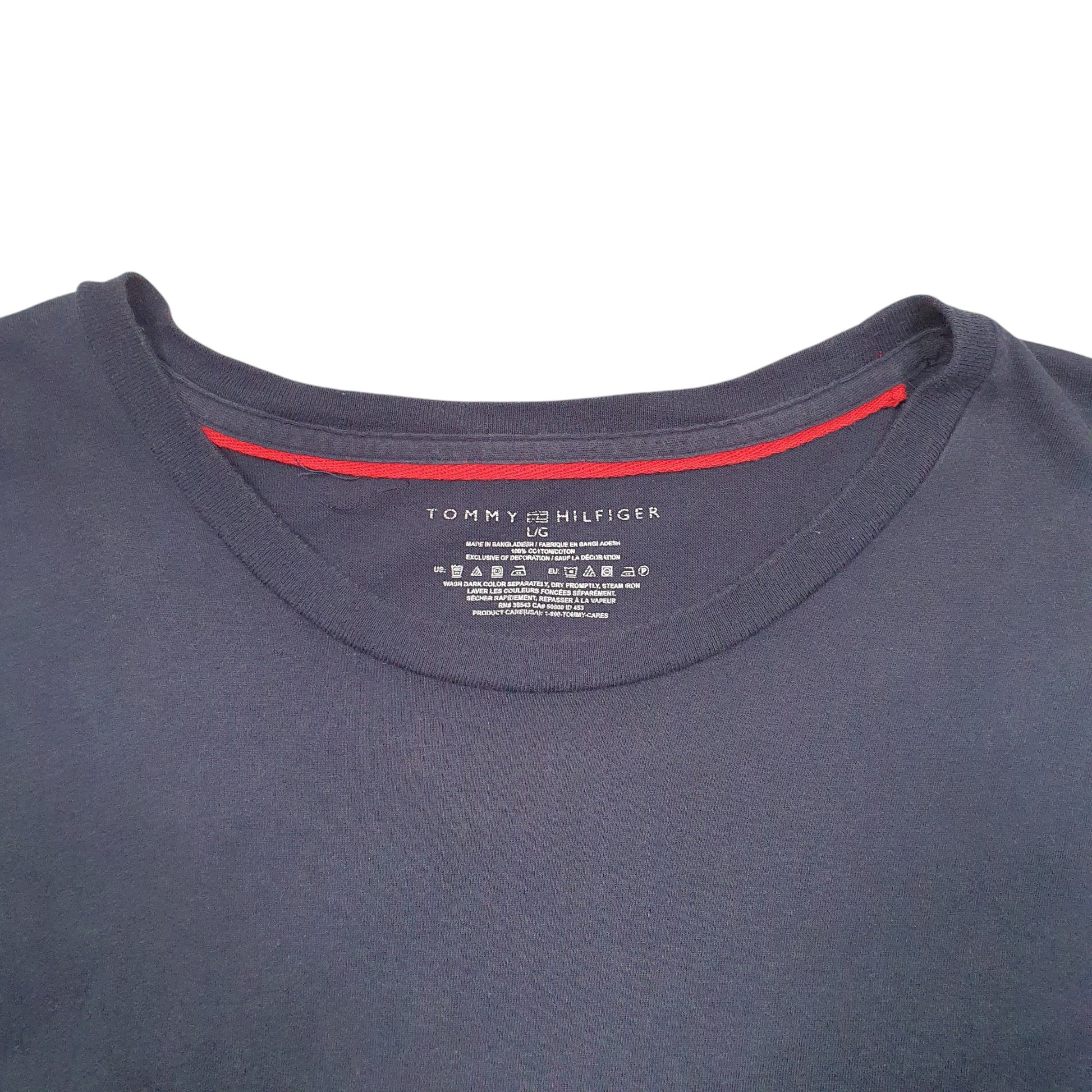 Mens Navy Tommy Hilfiger  Short Sleeve T Shirt