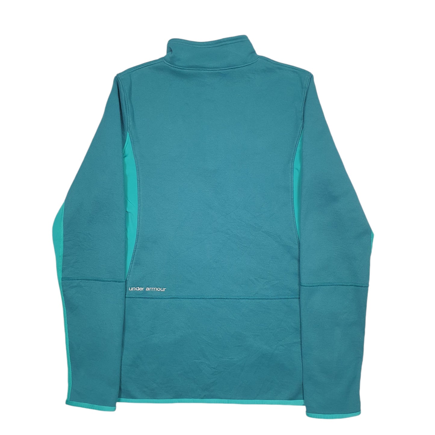 Mens Green Under Armour  Quarter Zip Jumper