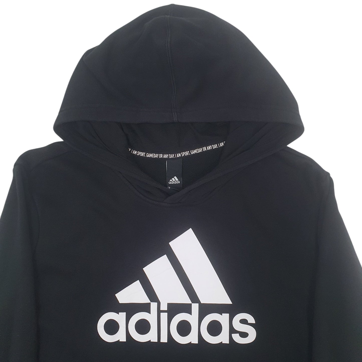 Mens Black Adidas  Hoodie Jumper