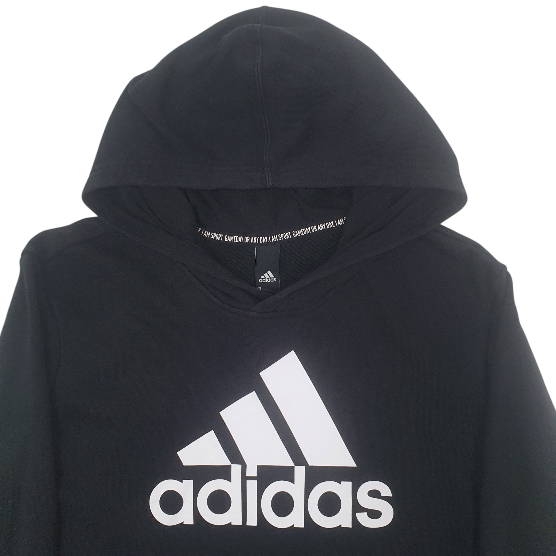 Mens Black Adidas  Hoodie Jumper