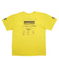 Mens Yellow Nike Spellout Livestrong Short Sleeve T Shirt