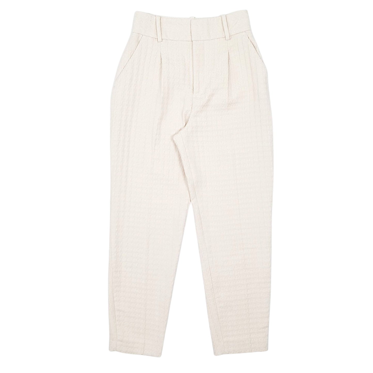 Womens Cream Zara  Chino Trousers