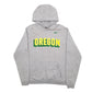 Mens Grey Nike Oregon USA College Hoodie Jumper