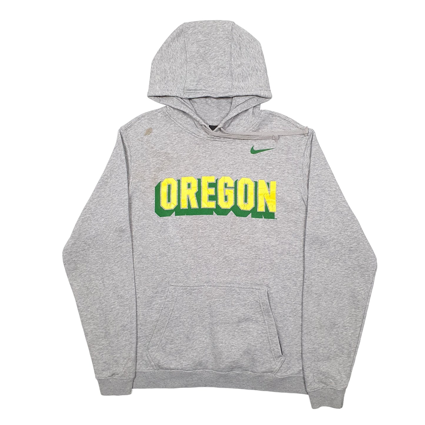 Mens Grey Nike Oregon USA College Hoodie Jumper