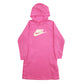 Womens Pink Nike Spellout Hoodie Jumper