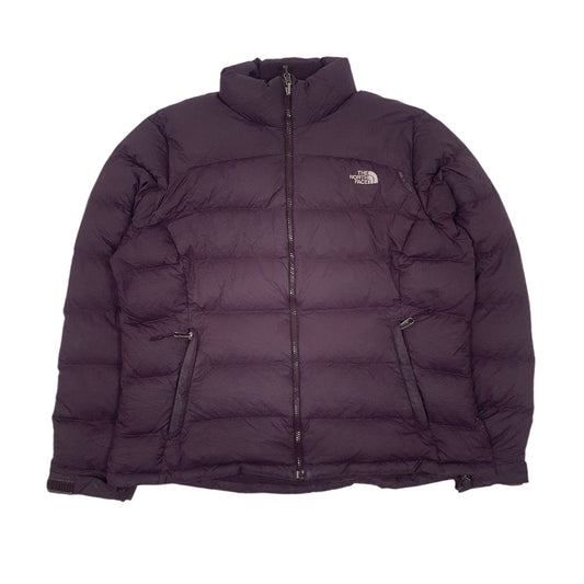 Womens Purple The North Face Nuptse 700  Coat