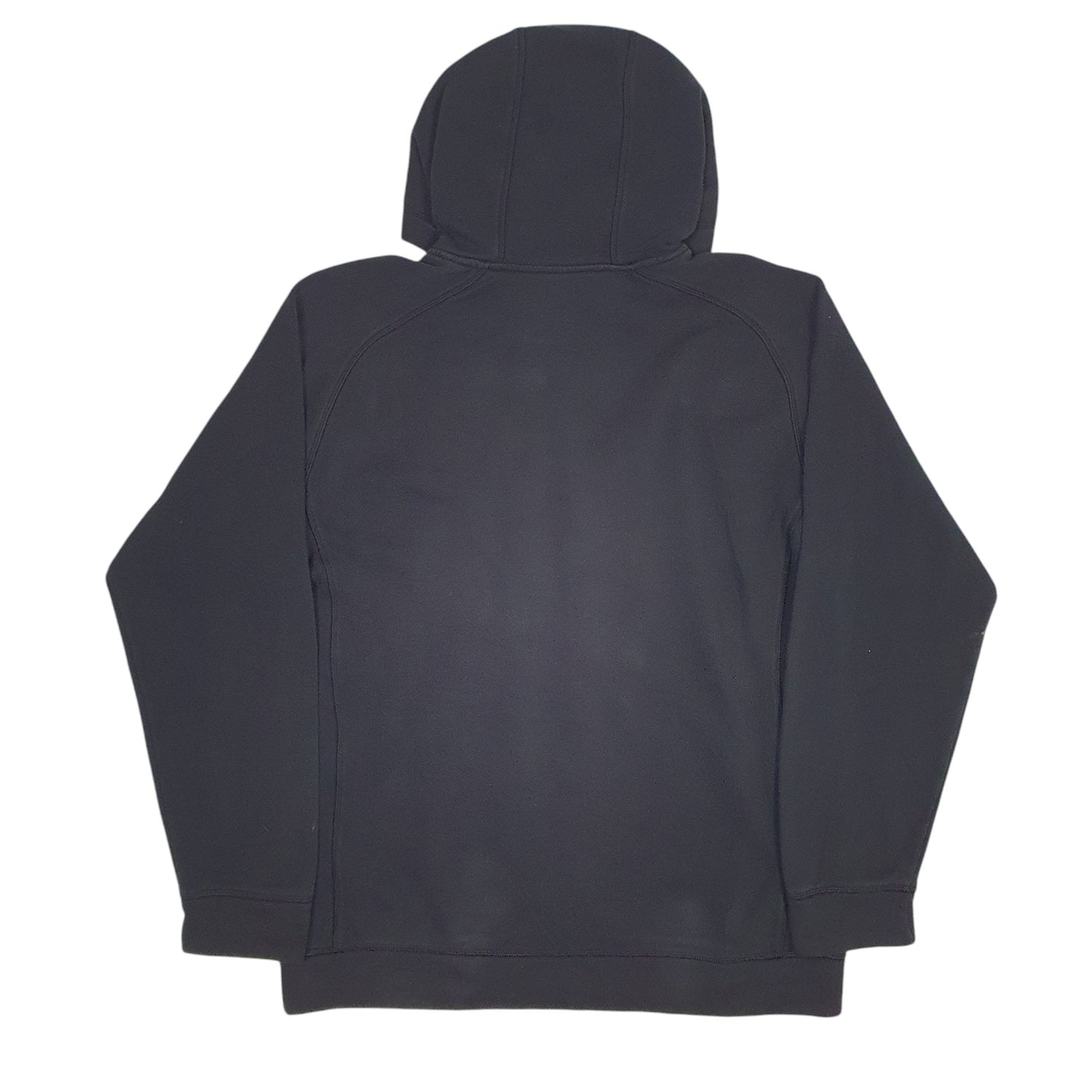Mens Black Adidas Spellout Hoodie Jumper