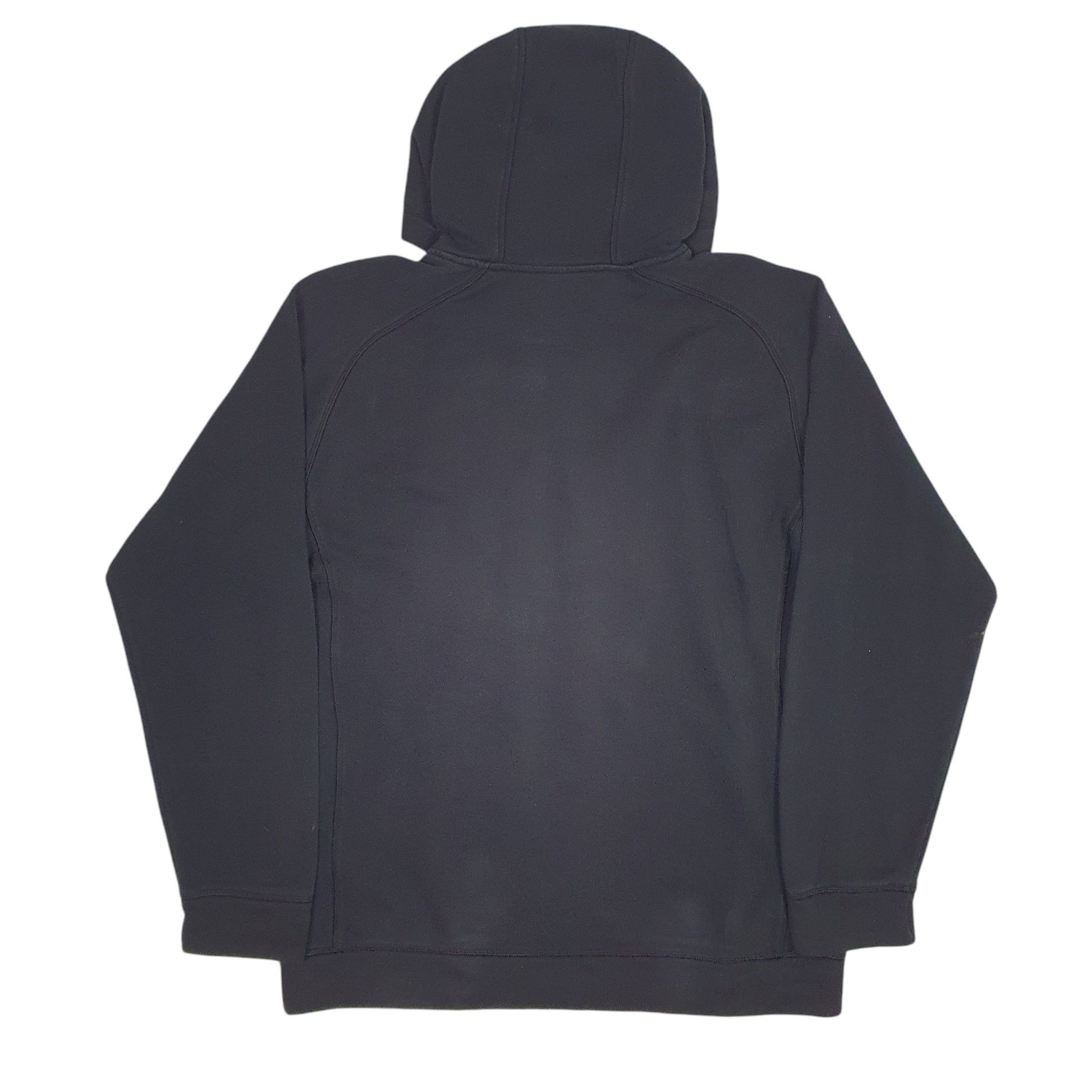 Mens Black Adidas Spellout Hoodie Jumper