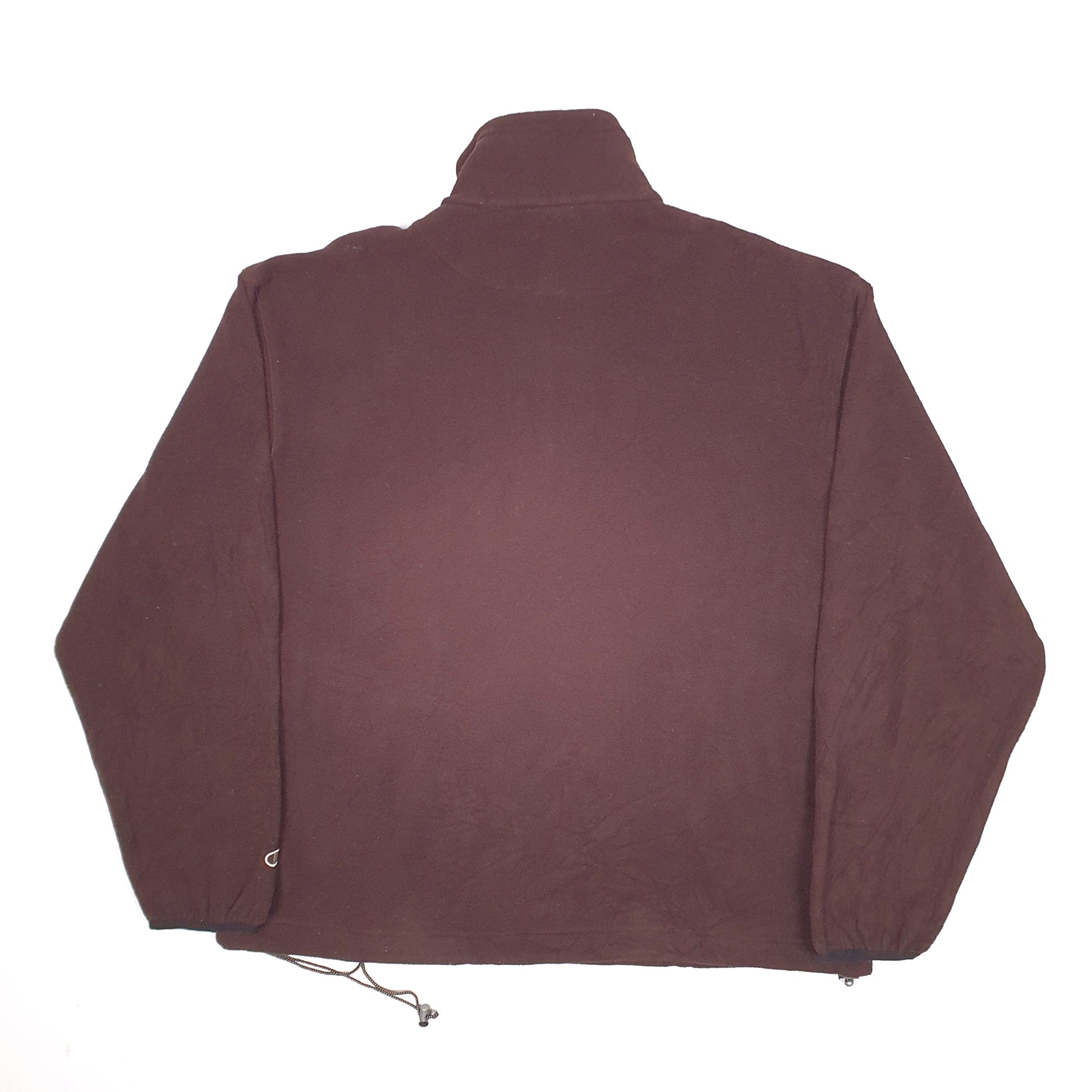 Mens Burgundy Champion  Quarter Zip Jumper