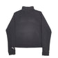 Womens Black Puma  Quarter Zip Jumper