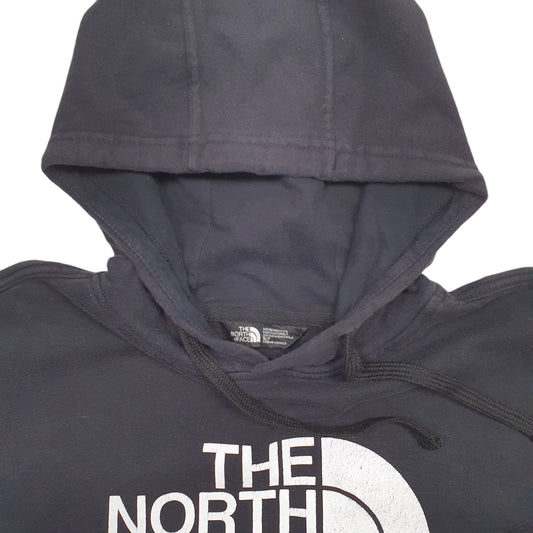 Mens Black The North Face Spellout Hoodie Jumper