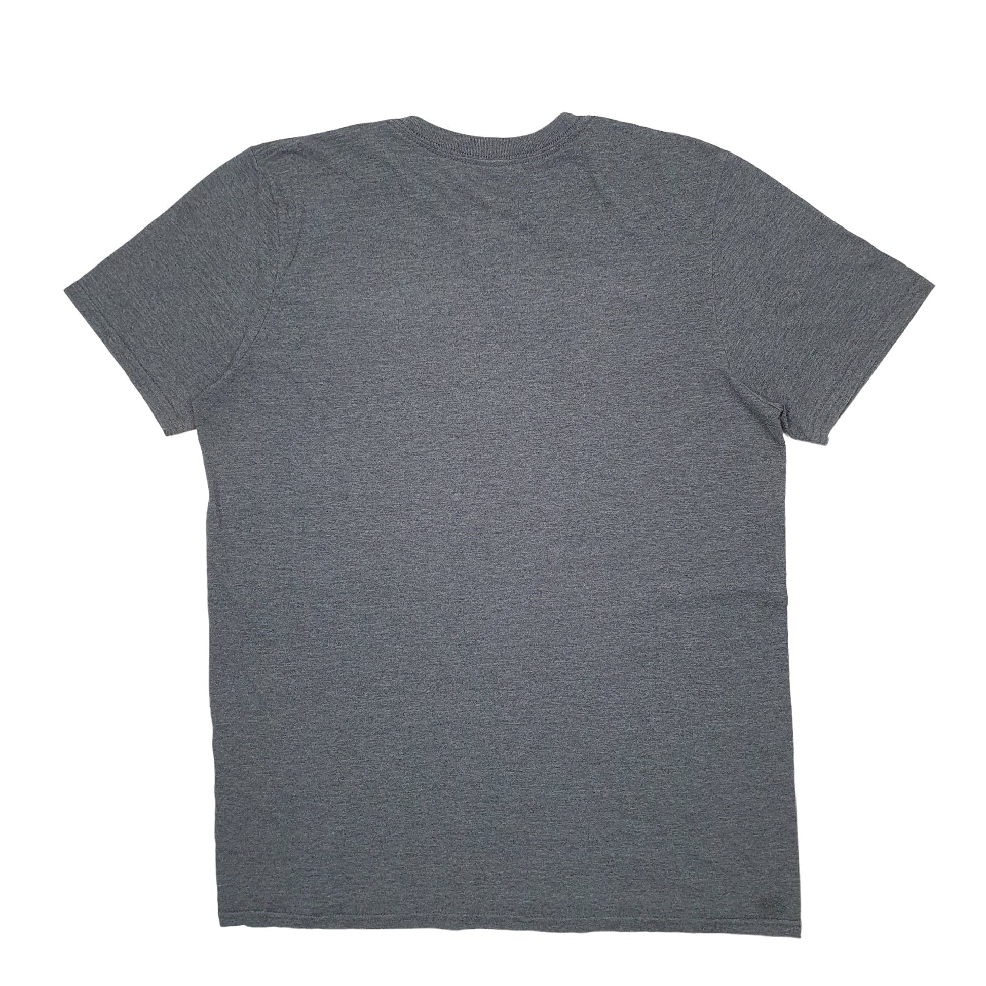 Mens Grey Reebok Spellout Short Sleeve T Shirt
