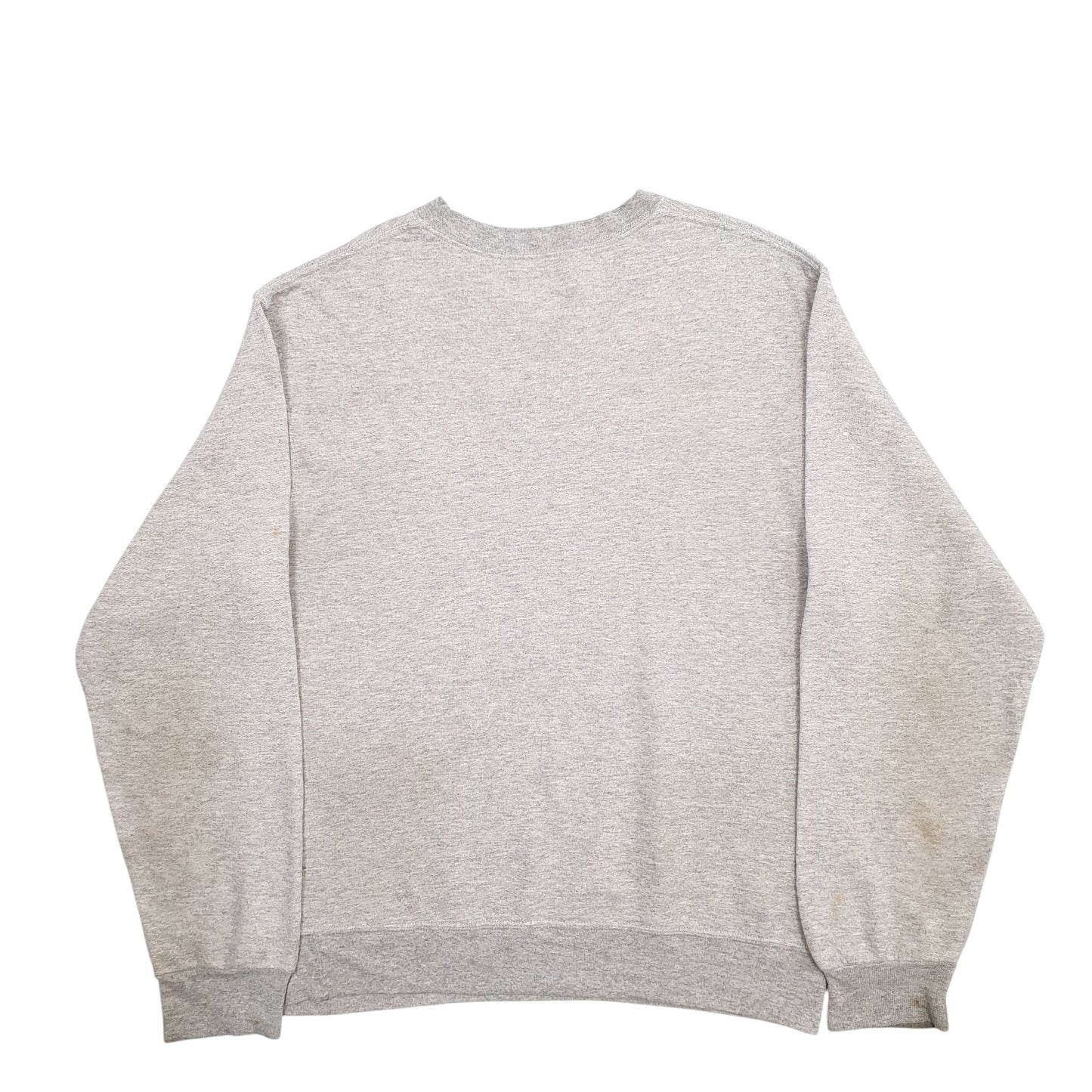 Mens Grey Fruit Of The Loom  Crewneck Jumper