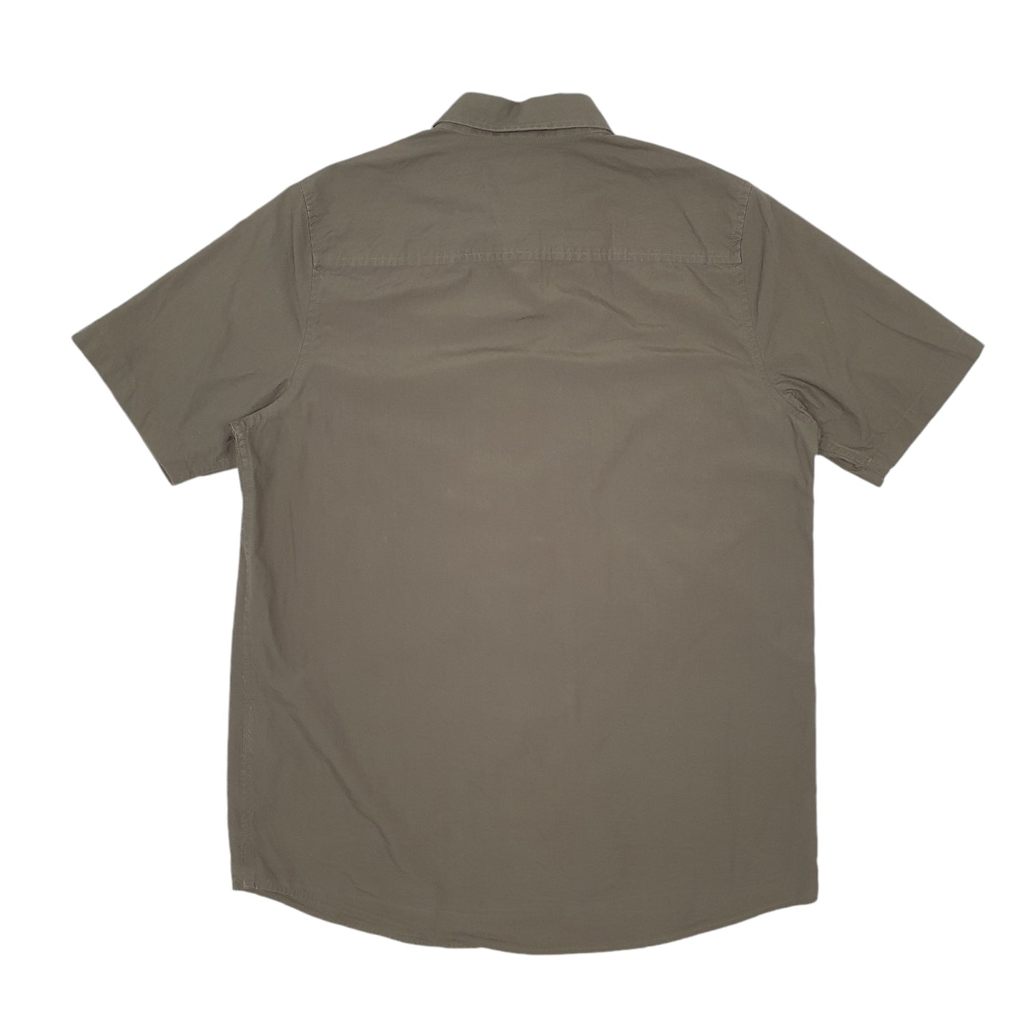 Mens Green Carhartt  Short Sleeve Shirt