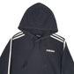 Mens Black Adidas  Hoodie Jumper