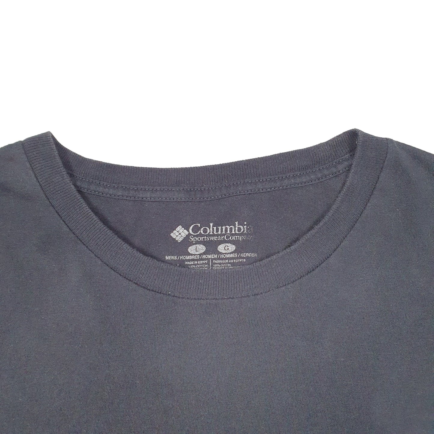 Mens Black Columbia Sportswear  Long Sleeve T Shirt