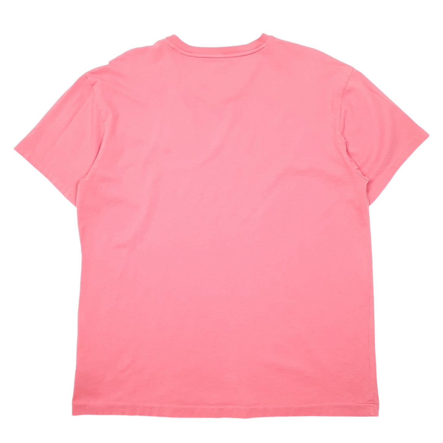 Mens Pink Polo Ralph Lauren V Neck Short Sleeve T Shirt
